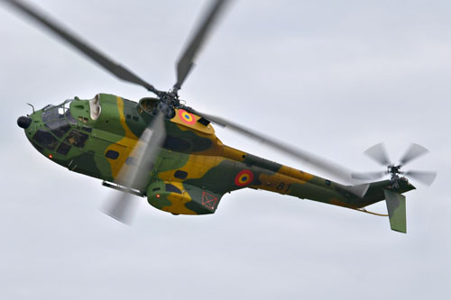 Hélicoptère IAR330M Puma Roumanie