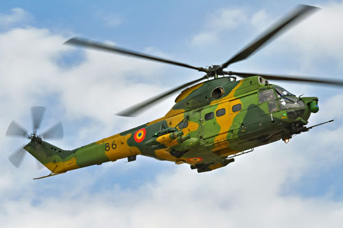 Hélicoptère IAR330 Puma SOCAT Armée Roumanie