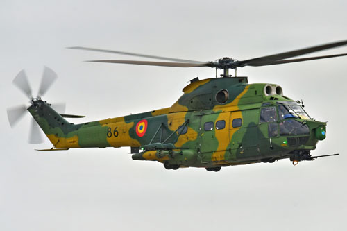 Hélicoptère IAR330 Puma SOCAT Armée Roumanie