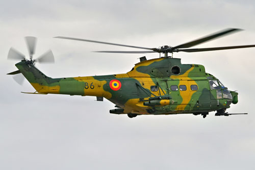 Hélicoptère IAR330 Puma SOCAT Armée Roumanie