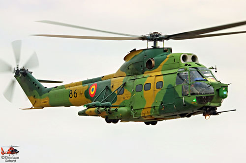 Hélicoptère IAR330 Puma SOCAT Armée Roumanie