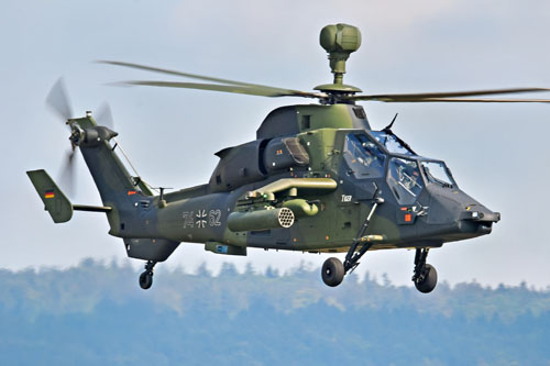 Hélicoptère d'attaque Tiger de la Bundeswehr