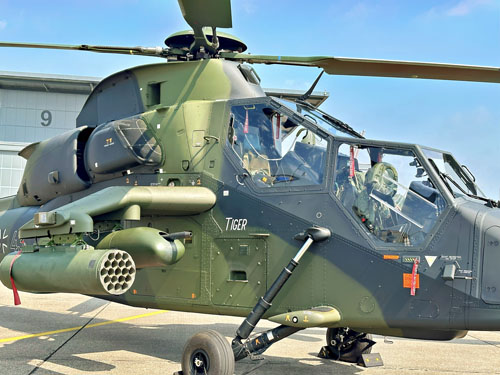 Hélicoptère d'attaque Tiger de la Bundeswehr