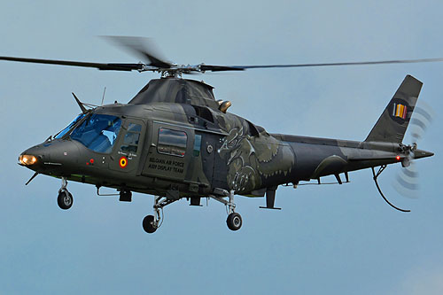 Hélicoptère A109 de l'Armée de l'air belge