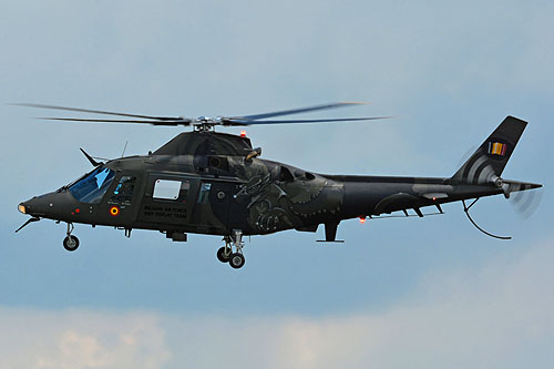 Hélicoptère A109 de l'Armée de l'air belge