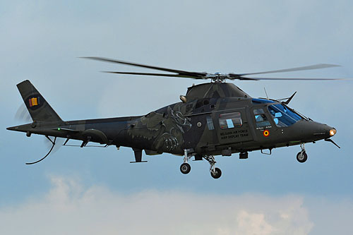 Hélicoptère A109 de l'Armée de l'air belge