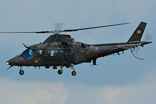 Hélicoptère A109 de l'Armée de l'air belge