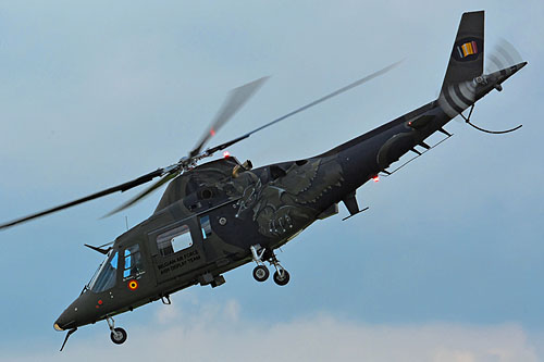 Hélicoptère A109 de l'Armée de l'air belge