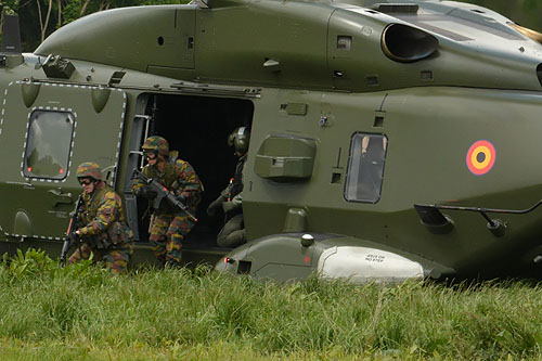 Hélicoptère NH90 MTH belge