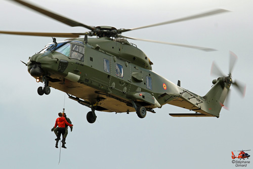 Hélicoptère NH90 MTH belge