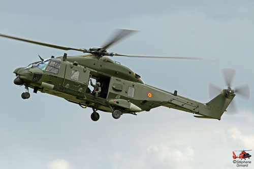 Hélicoptère NH90 MTH belge