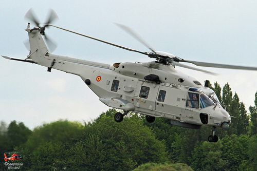 Hélicoptère NH90 NFH Marine belge