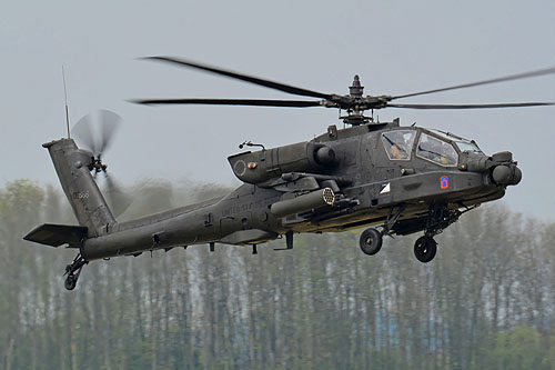 Hélicoptère AH64 Apache de l'US Army