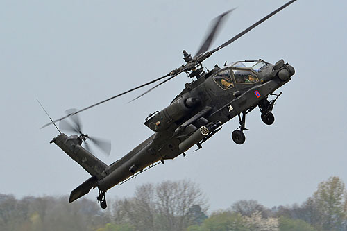 Hélicoptère AH64 Apache de l'US Army