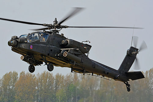 Hélicoptère AH64 Apache de l'US Army