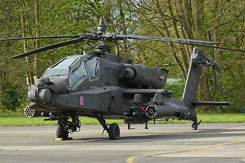 Hélicoptère AH64 Apache de l'US Army