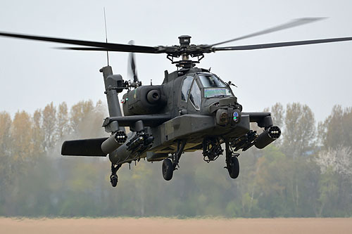 Hélicoptère AH64 Apache de l'Armée néerlandaise