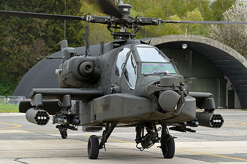 Hélicoptère AH64 Apache de l'Armée néerlandaise