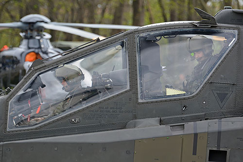 Hélicoptère AH64 Apache de l'Armée néerlandaise