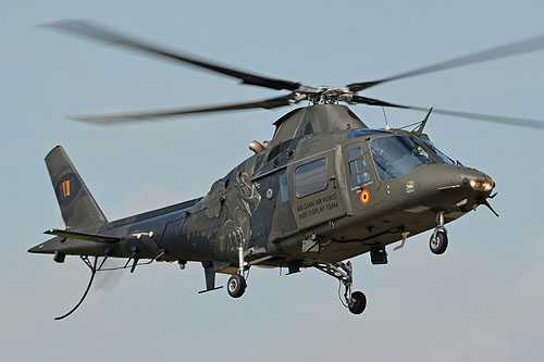 Hélicoptère A109 de l'Armée belge