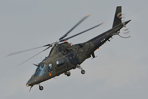 Hélicoptère A109 de l'Armée belge