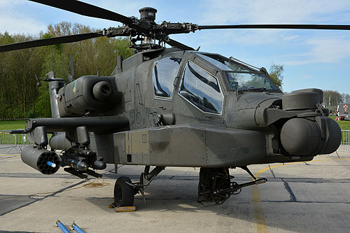 Hélicoptère AH64 Apache de l'Armée néerlandaise