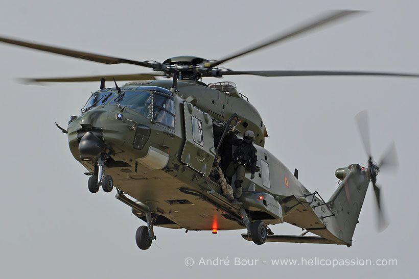 Hélicoptère NH90 MTH belge