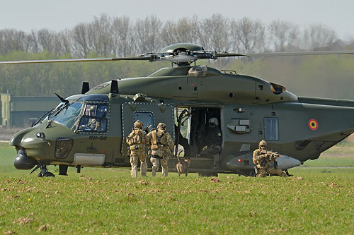 Hélicoptère NH90 MTH belge