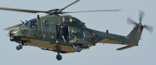 Hélicoptère NH90 MTH belge