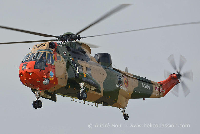 Hélicoptère de sauvetage Mk48 Seaking de la Composante Air de l'Armée belge