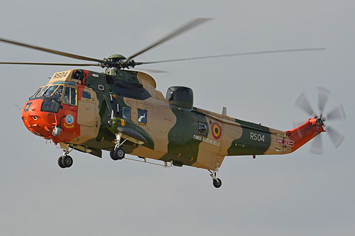 Hélicoptère de sauvetage Mk48 Seaking de la Composante Air de l'Armée belge