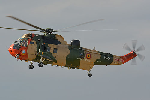 Hélicoptère de sauvetage Mk48 Seaking de la Composante Air de l'Armée belge