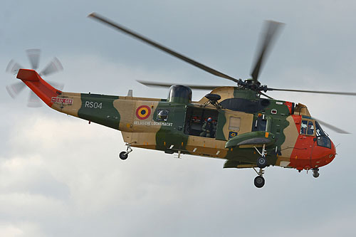 Hélicoptère de sauvetage Mk48 Seaking de la Composante Air de l'Armée belge