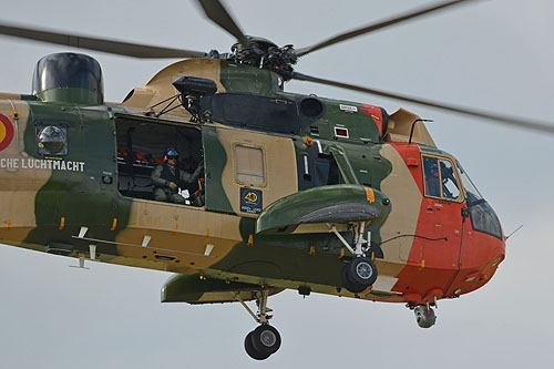 Hélicoptère de sauvetage Mk48 Seaking de la Composante Air de l'Armée belge