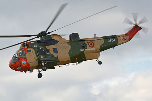 Hélicoptère de sauvetage Mk48 Seaking de la Composante Air de l'Armée belge