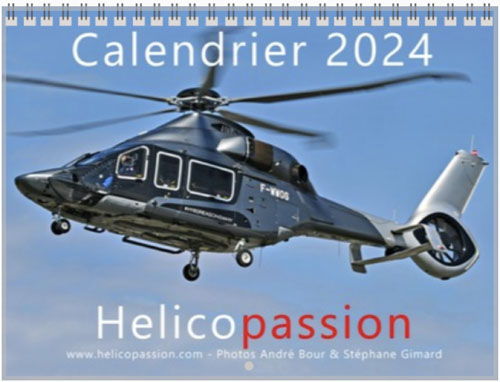 Calendrier 2024 HELICO PASSION