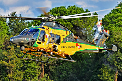 Hélicoptère AW169, Guardia di Finanza, Italie