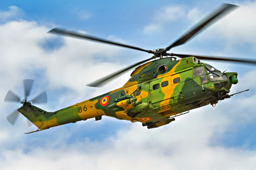 Hélicoptère IAR330 Puma SOCAT, Roumanie