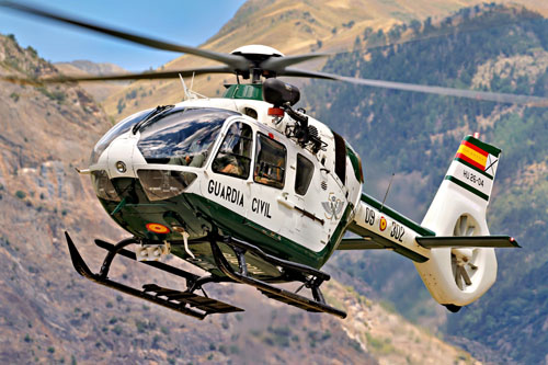 Hélicoptère H135, Guardia Civil, Espagne