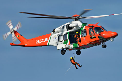 Hélicoptère AW189 Irish Coast Guard