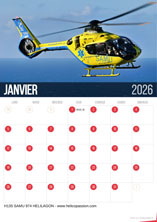 Calendrier 2026 HELICO PASSION