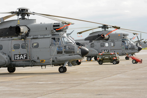 Hélicoptères HT21 Cougar de l'armée de l'Air espagnole