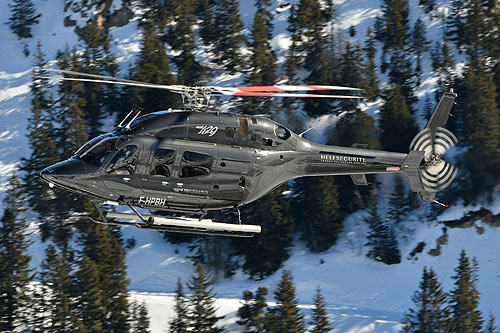 Hélicoptère Bell 429 F-HPBH d'HELI SECURITE