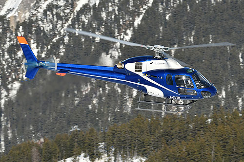 Hélicoptère H125 / AS355 N Ecureuil F-GVTB de MONT BLANC HELICOPTERES (MBH)