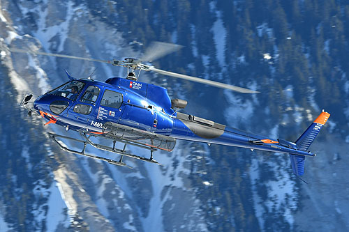 Hélicoptère H125 / AS350 B3 Ecureuil I-MOJO de GMH HELICOPTER SERVICES