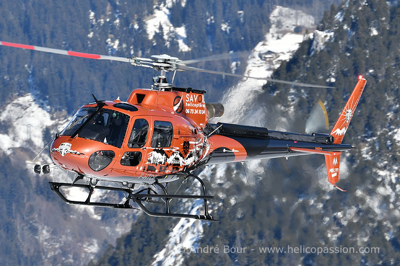 Hélicoptère H125 / AS350 B3 Ecureuil F-HTOF de SAVOIE HELICOPTERES