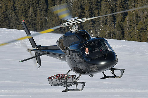 Hélicoptère H125 / AS355 N Ecureuil F-GUSE de HELISECURITE