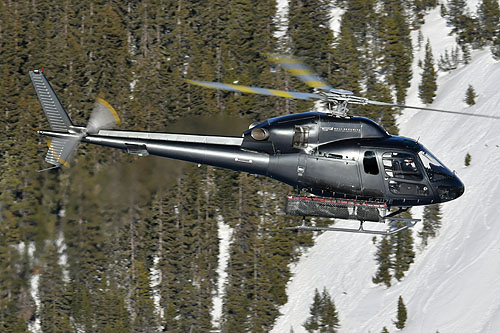 Hélicoptère H125 / AS355 N Ecureuil F-GUSE de HELISECURITE