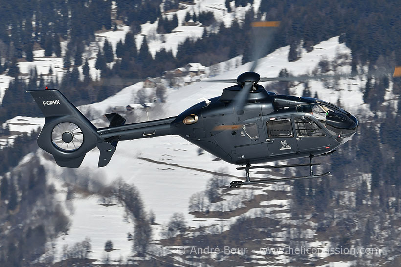 Hélicoptère H135 F-GMHK de SAF HELICOPTERES