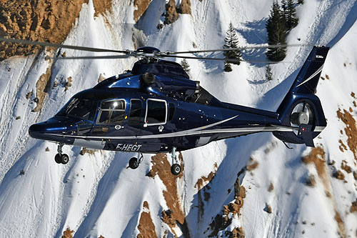 Hélicoptère H155 / EC155 F-HEGT d'HELISECURITE